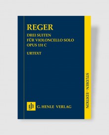 [스터디 에디션] 레거 첼로 3개의 무반주 모음곡 Op. 131c [HN.9478]