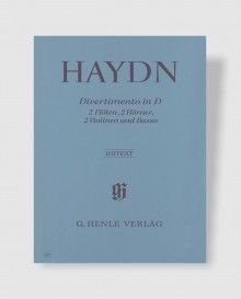 하이든 2플루트, 2호른, 2바이올린과 바소 콘티누오를 위한 디베르먼트 in D Major, Hob. II:8 [HN.607]