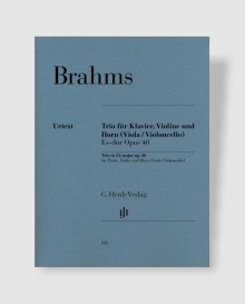 브람스 바이올린, 호른(또는 비올라, 첼로), 피아노 트리오 in E flat Major, Op. 40 [HN.811]