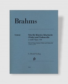 브람스 클라리넷(비올라), 첼로, 피아노를 위한 트리오 in a minor, Op. 114 [HN.1125]