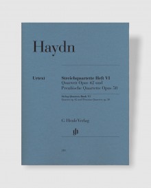 하이든 현악 4중주 Book VI Op. 42 and 50 [HN.210]