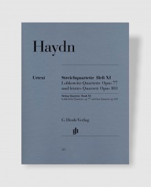 하이든 현악 4중주 Book XI Op. 77 and 103 [HN.215]