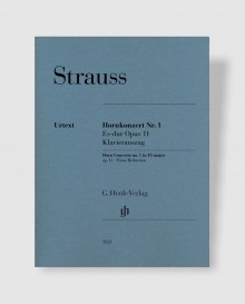 슈트라우스 호른 협주곡 No. 1 in E flat Major, Op. 11 [HN.1253]