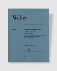 베버 클라리넷 협주곡 No. 2 in E flat Major, Op. 74 [HN.732]