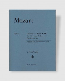 모차르트 플루트와 오케스트라를 위한 안단테 in C Major, K. 315 [HN.675]