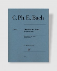 C.P.E 바흐 플루트 협주곡 in d minor, [HN.1207]