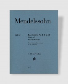 멘델스존 피아노 트리오 No. 1 in d minor, Op. 49 [HN.1297]