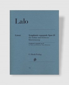 랄로 바이올린과 오케스트라를 위한 스페인 교향곡 in d minor, Op. 21 [HN.709]