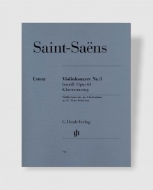 생상스 바이올린 협주곡 No. 3 in b minor, Op. 61 [HN.712]