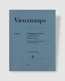 비외탕 바이올린 협주곡 No. 5 in a minor, Op. 37 [HN.1257]