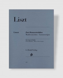 리스트 2개의 연주회용 연습곡 [HN.479]