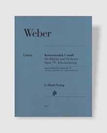 베버 피아노 협주곡 작품집 in f minor, Op. 79 [HN.829]