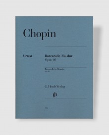 쇼팽 뱃노래 in F sharp Major, Op. 60 [HN.993]