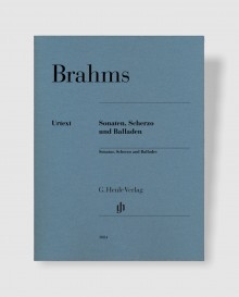 브람스 소나타, 스케르초, 발라드 (핑거링 x) [HN.1084]