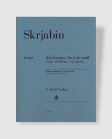 스크랴빈 피아노 소나타 No. 2 in g sharp minor, Op. 19 (Sonate-Fantaisie) [HN.1108]