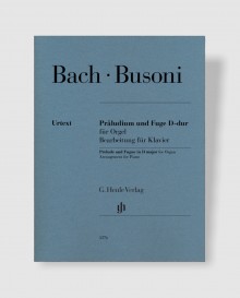 바흐 / 부조니 오르간을 위한 프렐류드와 푸가 in D Major BWV 532 [HN.1376]