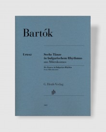 바르톡 불가리아 리듬에 의한 여섯개의 무곡 [HN.1411]