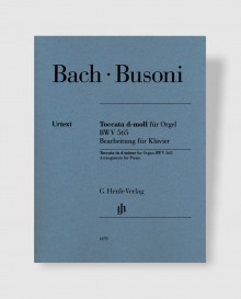 바흐 / 부조니 토카타 in d minor, for Organ BWV 565 [HN.1479]